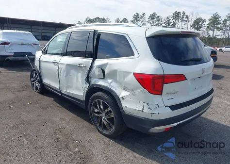 2017 Honda Pilot Elite из США, поврежденный, VIN 5FNYF6H01HB053408